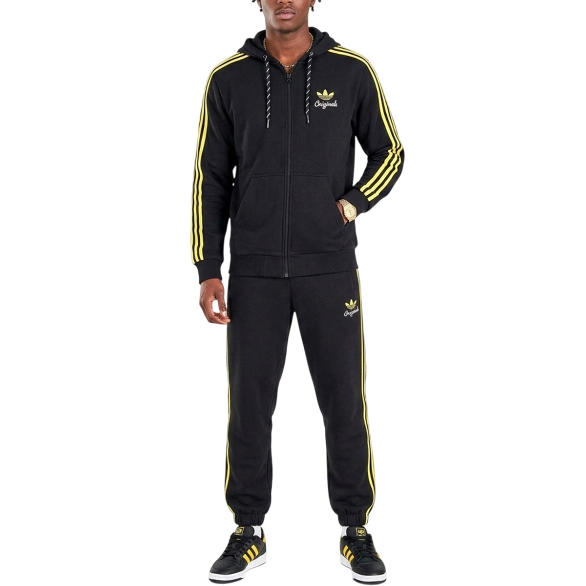 Veste de survêtement  Homme Adidas Originals SPO HOODED
