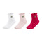Pack 3 Chaussettes cotelées Lacoste Junior