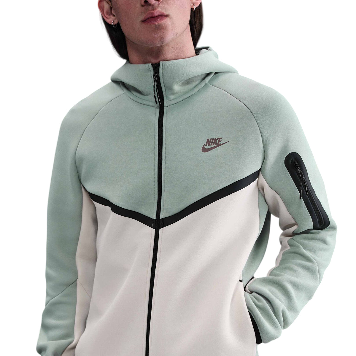 Veste de survêtement Homme Nike TECH FLEECE FULL ZIP HOODIE