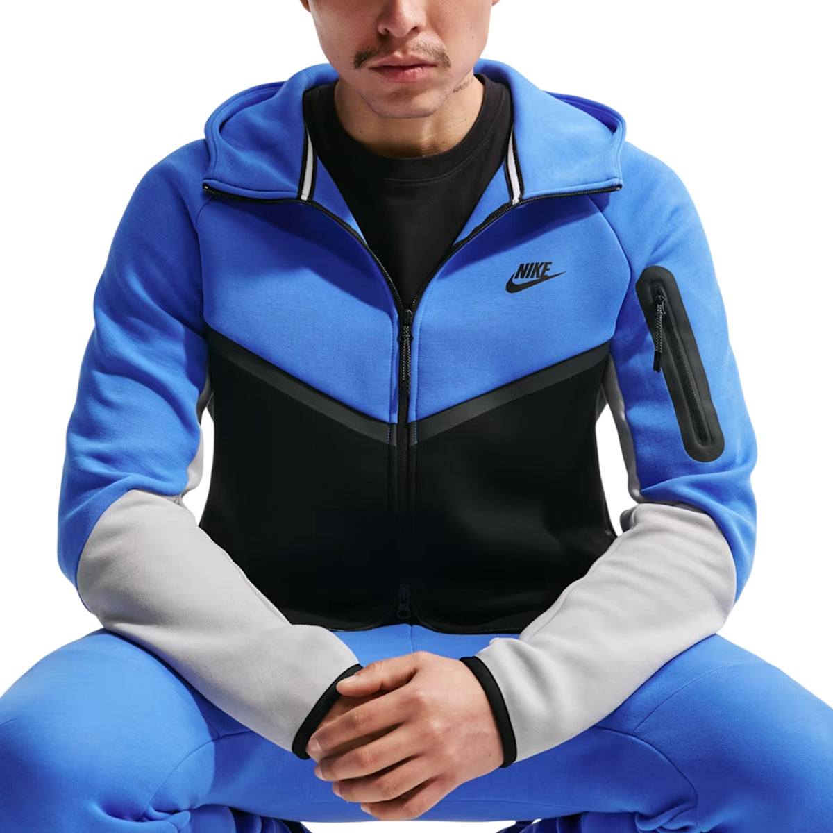 Veste de survêtement Homme Nike TECH FLEECE FULL ZIP HOODIE