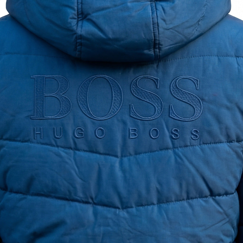 Plumífero con capucha Hugo Boss Cadet