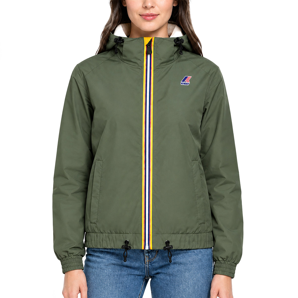 Blouson Femme K-Way LE VRAI 4.0 ALBINE ORSETTO