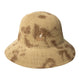 Bob Homme Kangol TIE DYE KNIT BUCKET