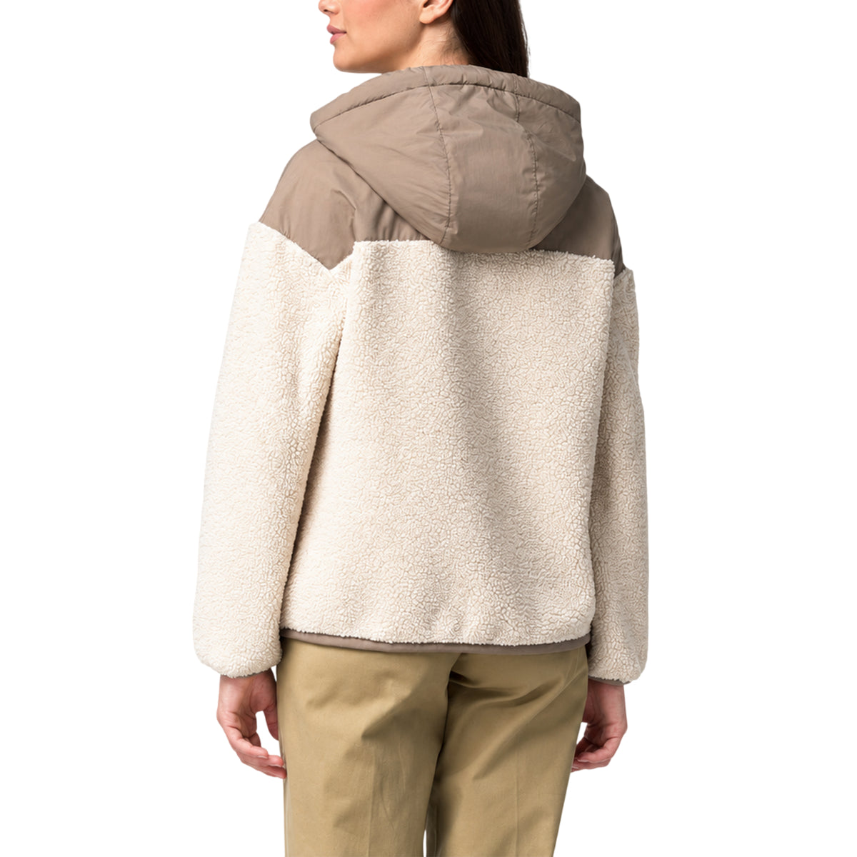 Blouson Sherpa Femme K-Way ANGELIQUE 4.0 ORSETTO