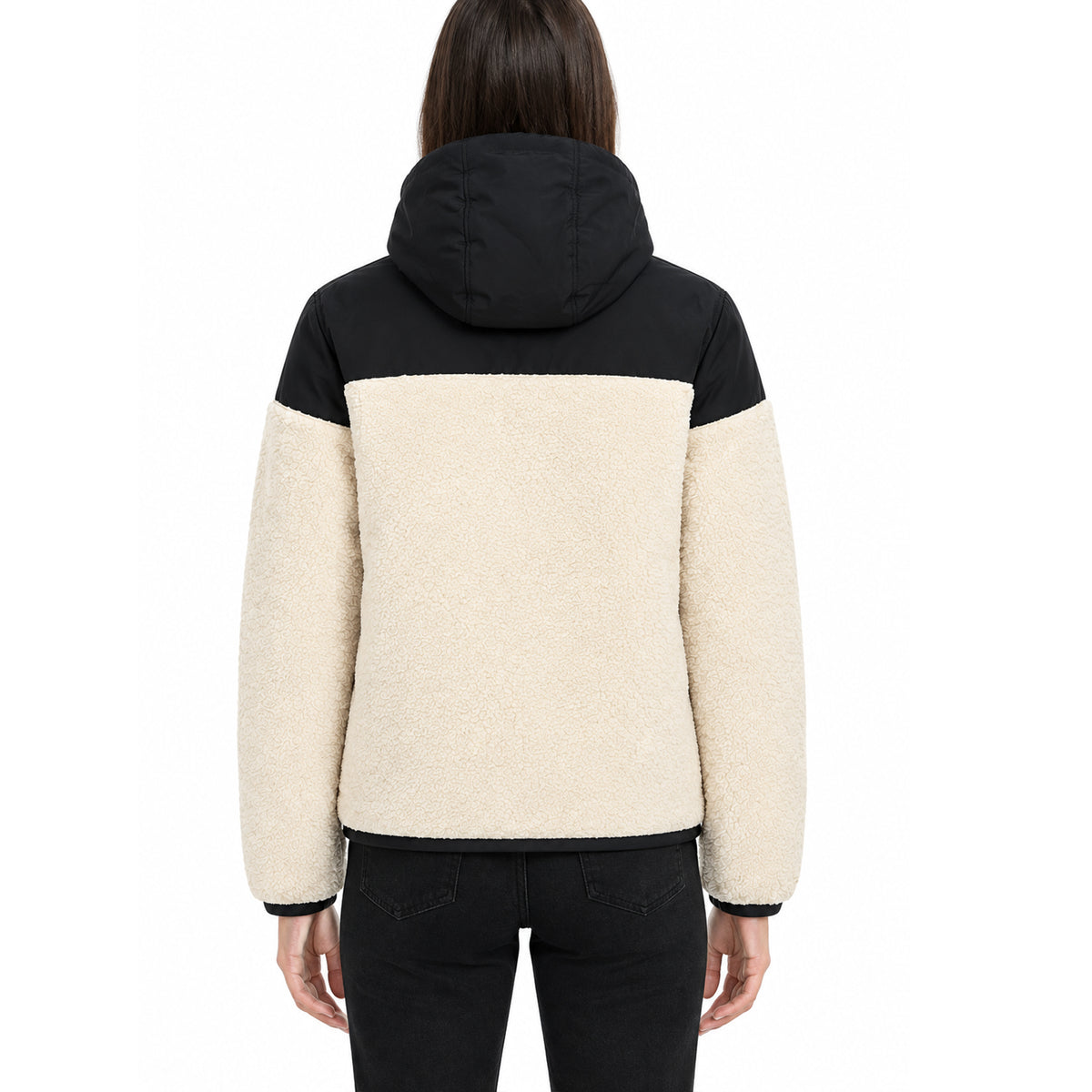 Blouson Sherpa Femme K-Way ANGELIQUE 4.0 ORSETTO
