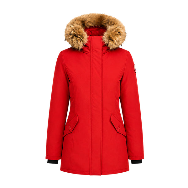 Parka à capuche Femme Helvetica LILLY