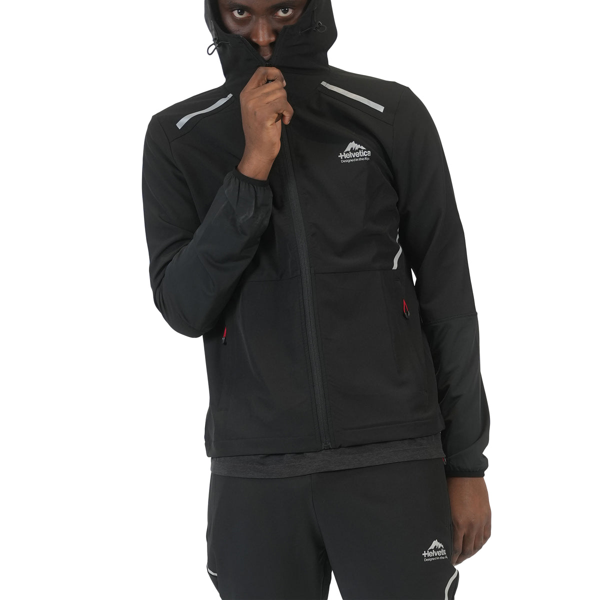 Veste à capuche Homme Helvetica