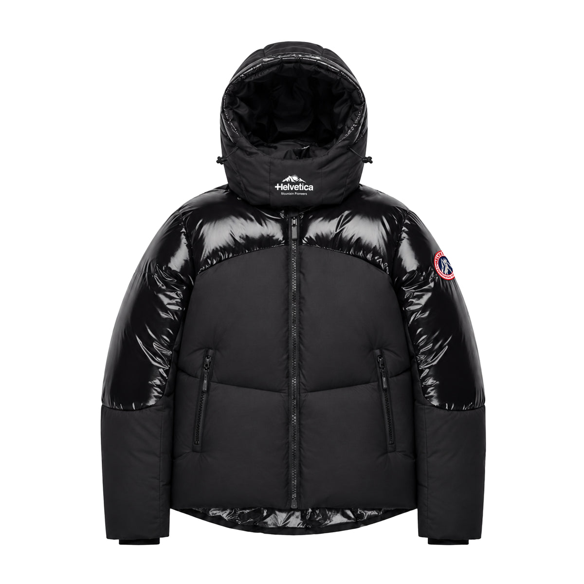 Doudoune à capuche Homme Helvetica MOON