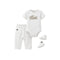 Ensemble Body Mc + Legging + Chaussons Lacoste Bébé