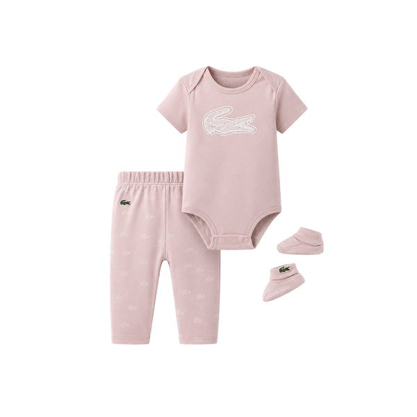 Ensemble Body Mc + Legging + Chaussons Lacoste Bébé