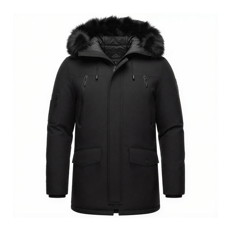 Parka con Capucha Helvetica NED