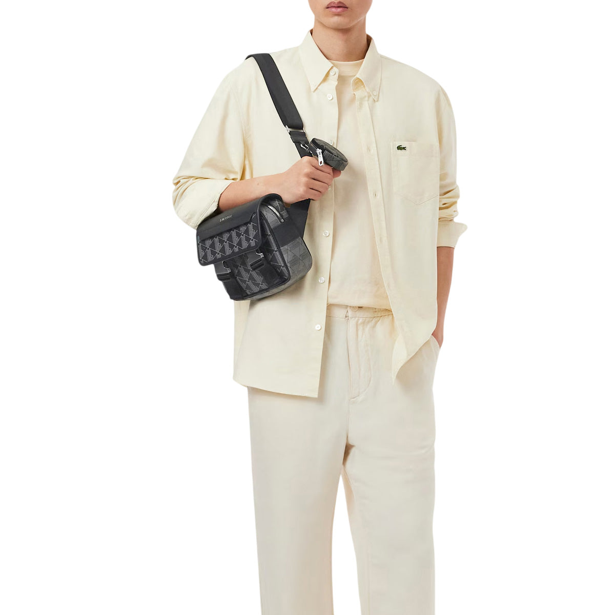 Sacoche Homme Lacoste MESSENGER THE BLEND