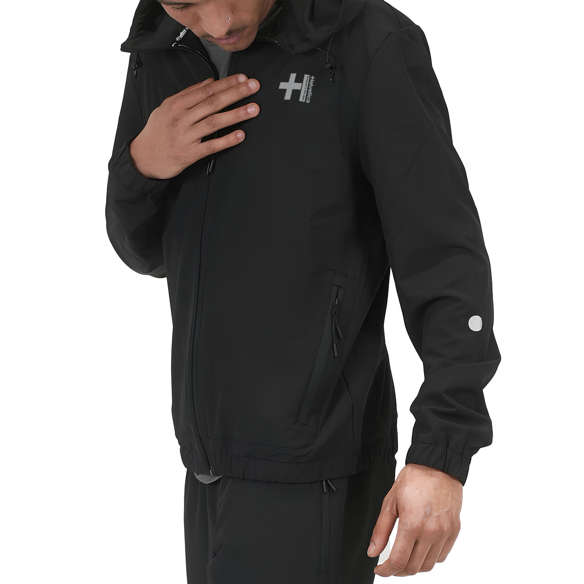 Veste à capuche Homme Helvetica