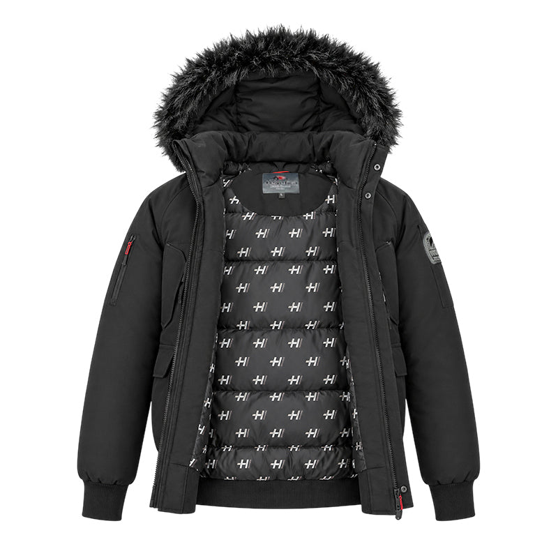 Blouson à capuche Homme Helvetica PEGA ONE