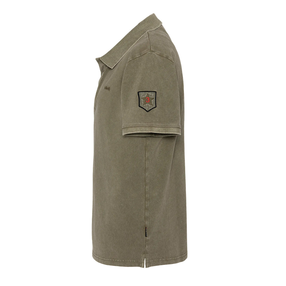 Polo army Homme Schott BADGES