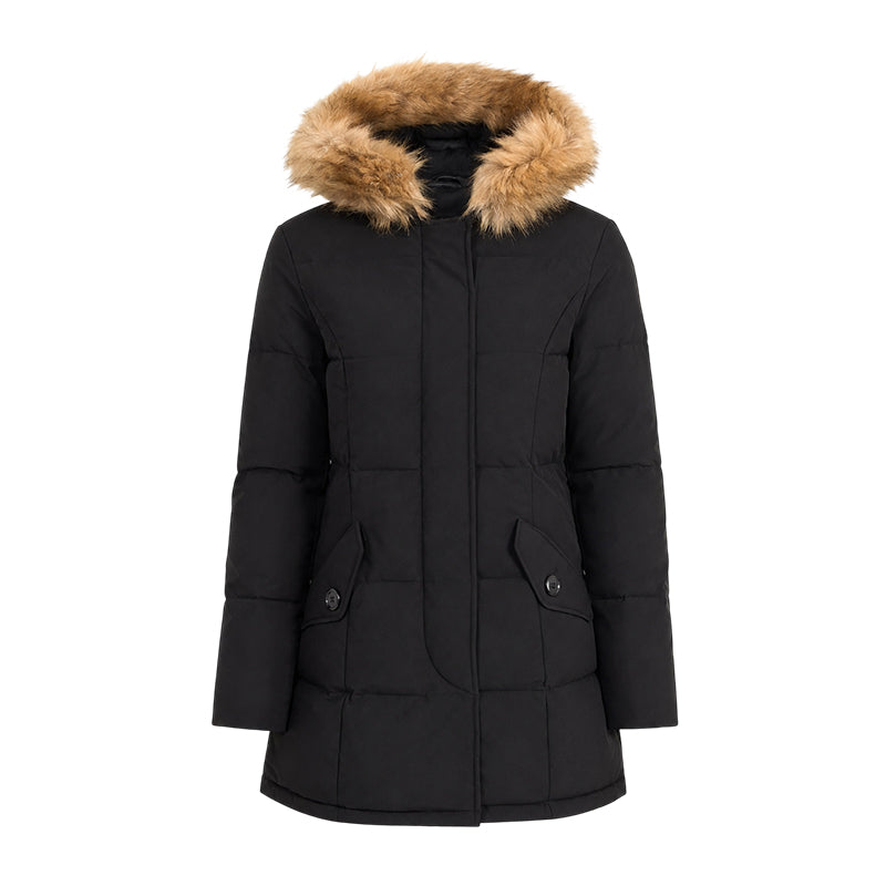 Parka à capuche doublée Femme Helvetica SARAH