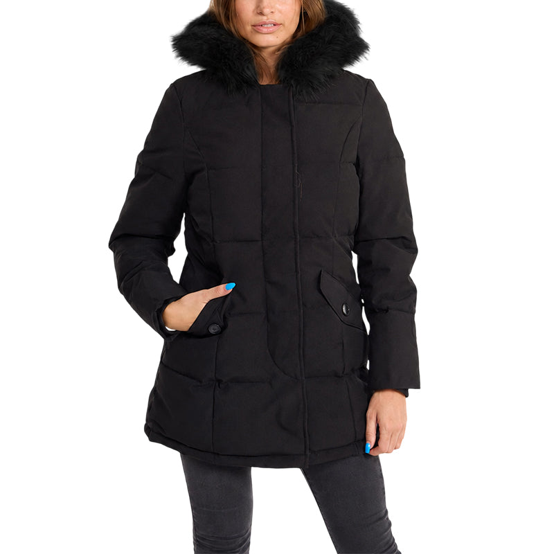 Parka à capuche doublée Femme Helvetica SARAH