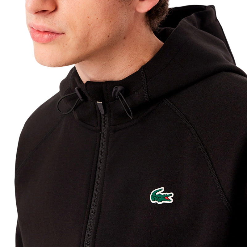 Sweatshirt à capuche zippé Homme Lacoste SPORT STRETCH