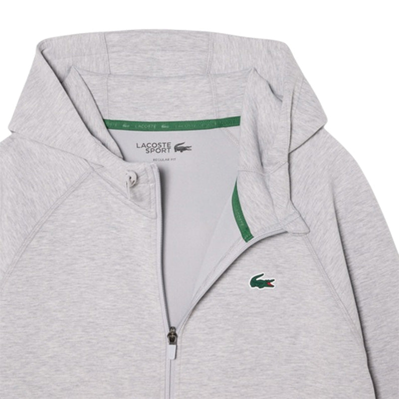 Sweatshirt à capuche zippé Homme Lacoste SPORT STRETCH