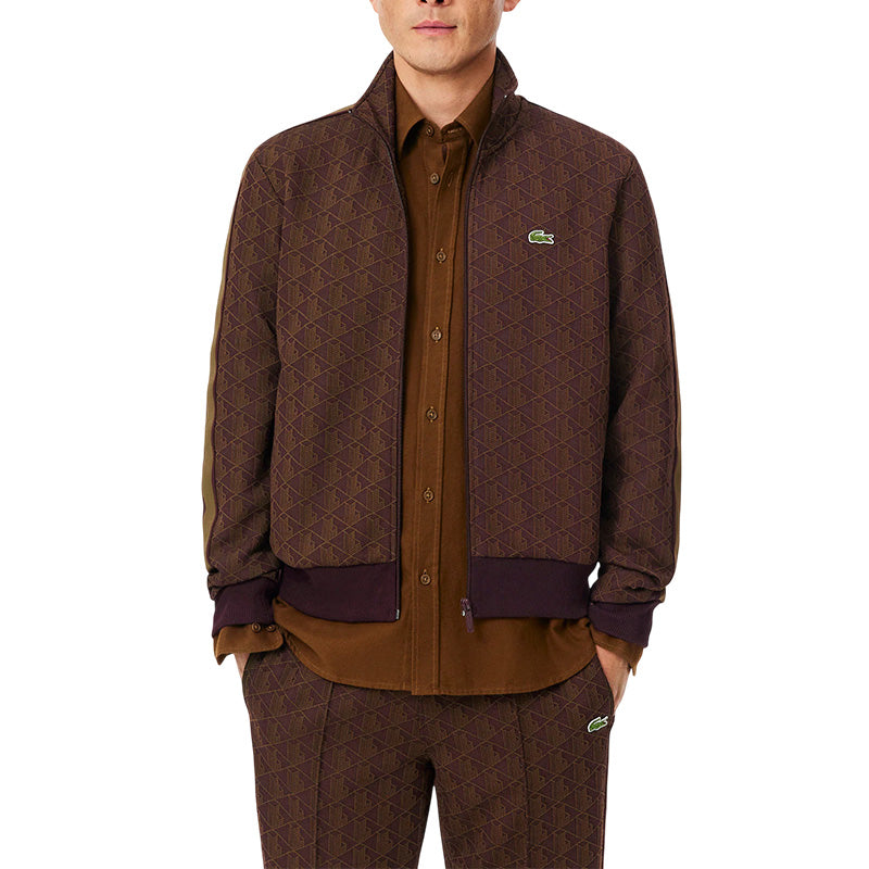 Veste de survêtement zippée Homme Lacoste PARIS JACQUARD