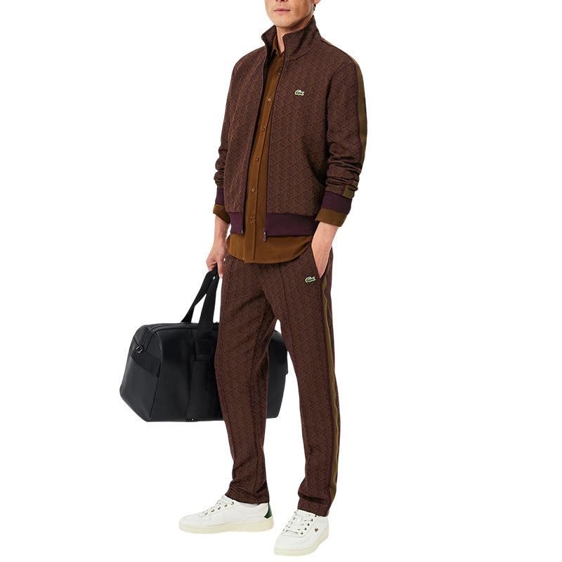 Veste de survêtement zippée Homme Lacoste PARIS JACQUARD