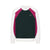 Blanc, Rose fushia, Vert