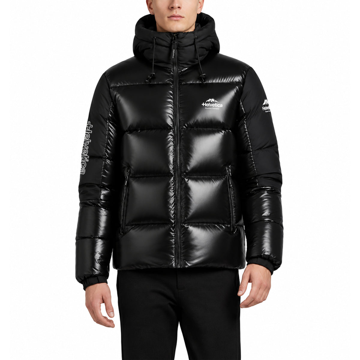 Doudoune à Capuche Homme Helvetica SHADOW