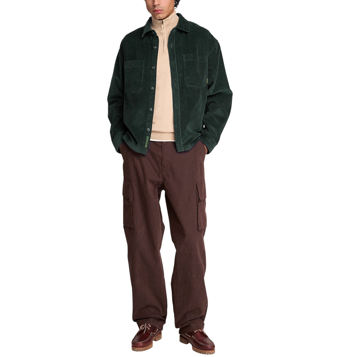 Surchemise en velours Homme Timberland