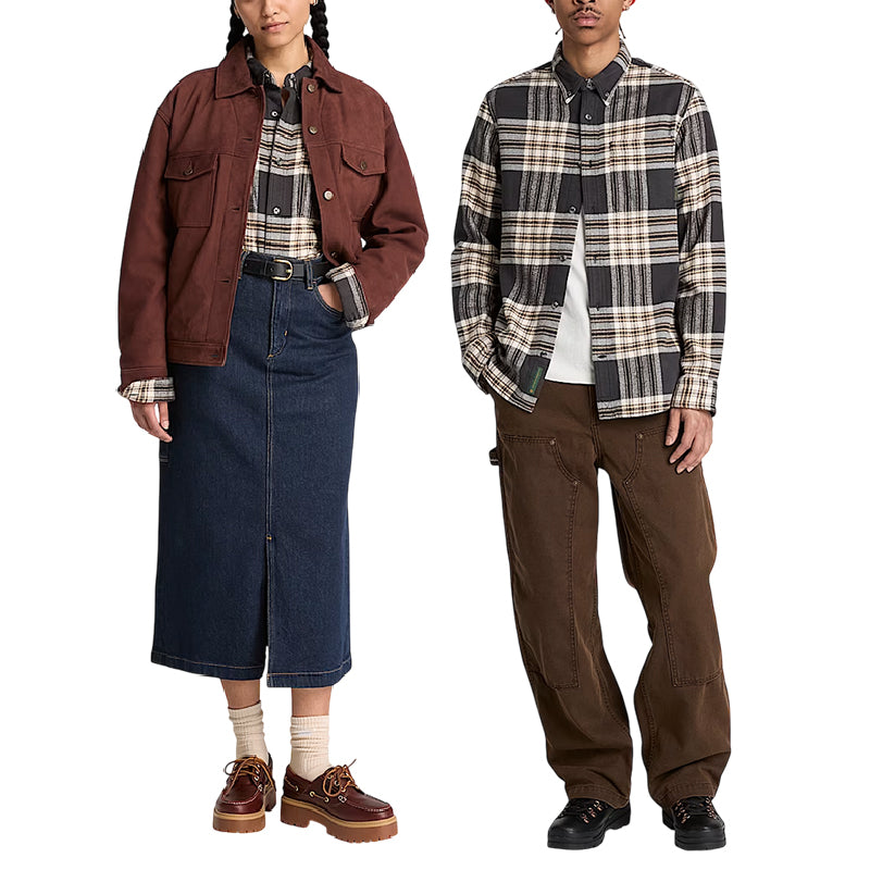 Chemise à carreaux Homme Timberland FLANELLE