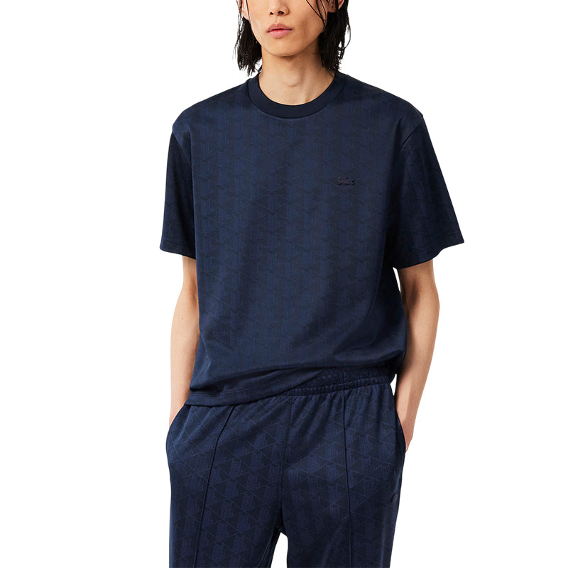 Tee-shirt Homme Lacoste JACQUARD MONOGRAMME