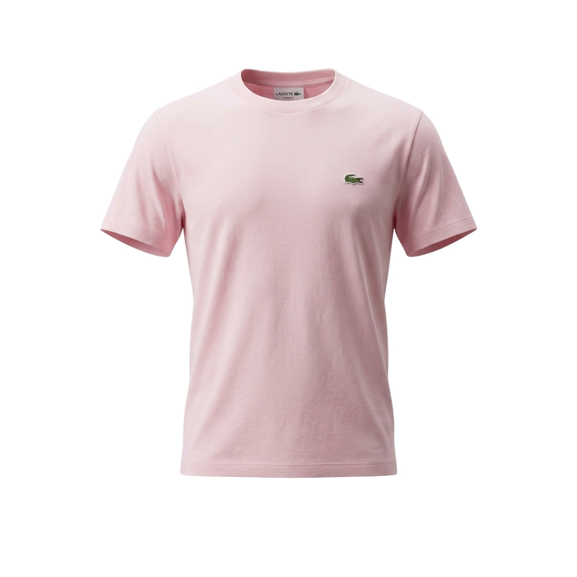 Camiseta Lacoste rosa pálido para hombre