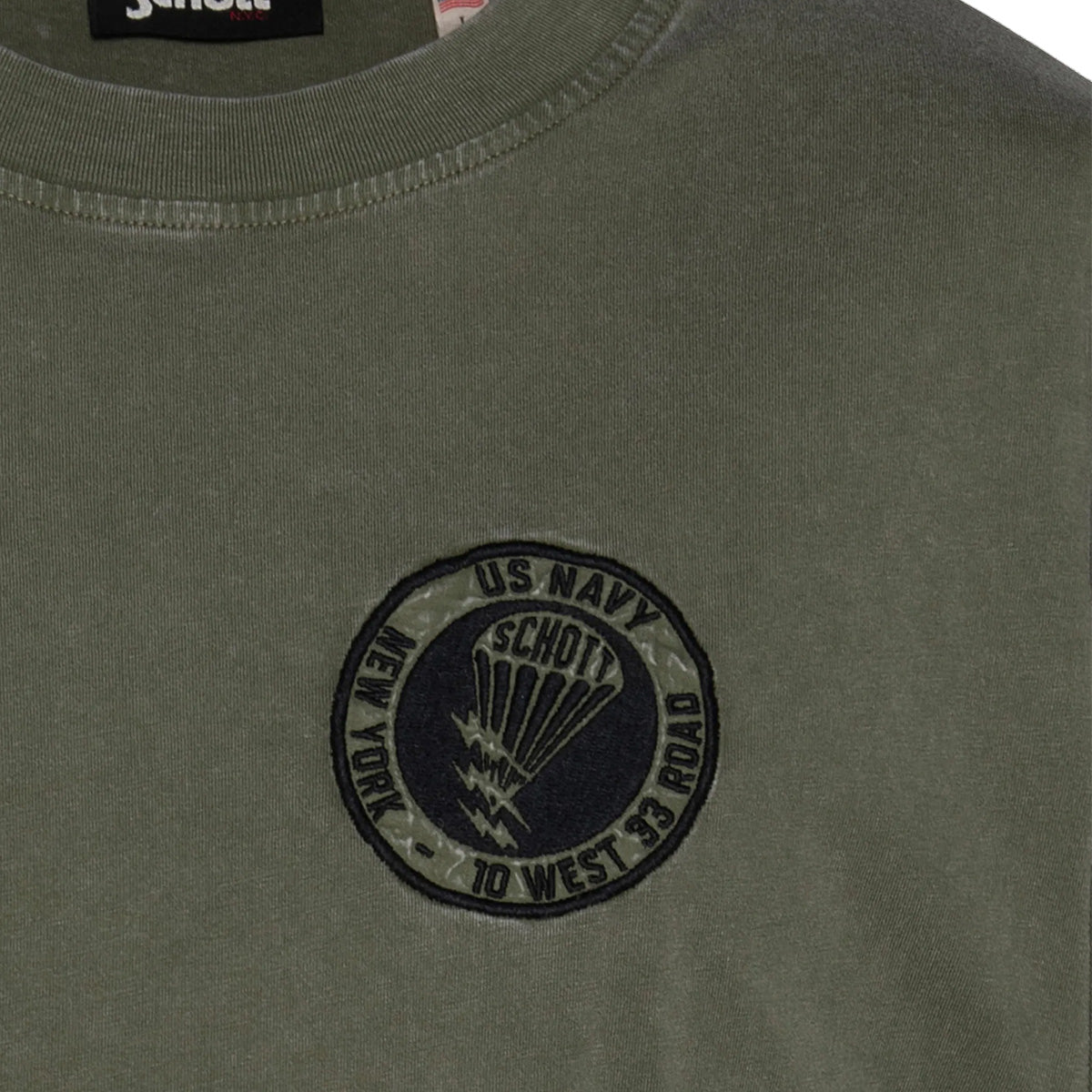 Tee-shirt army Homme Schott BADGES