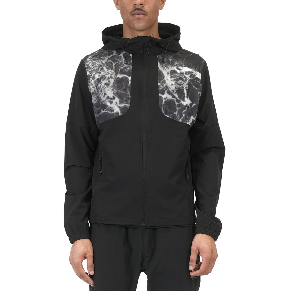 Veste à capuche Homme Helvetica
