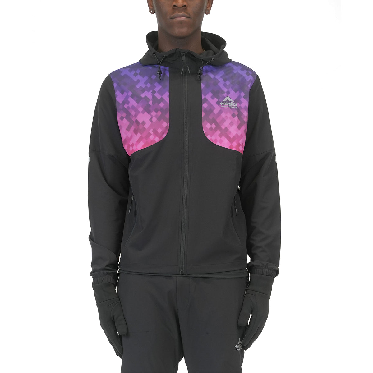 Veste à capuche Homme Helvetica