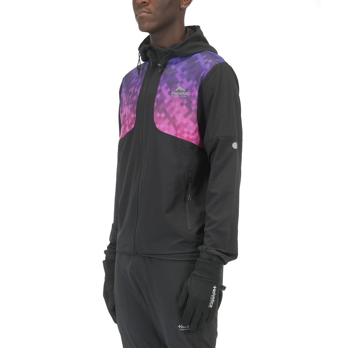 Veste à capuche Homme Helvetica