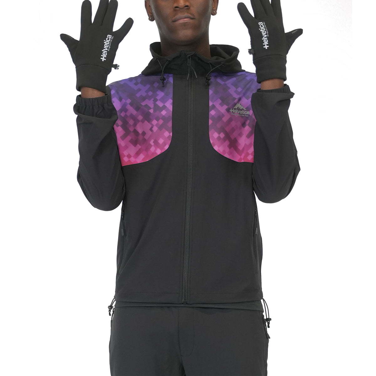 Veste à capuche Homme Helvetica