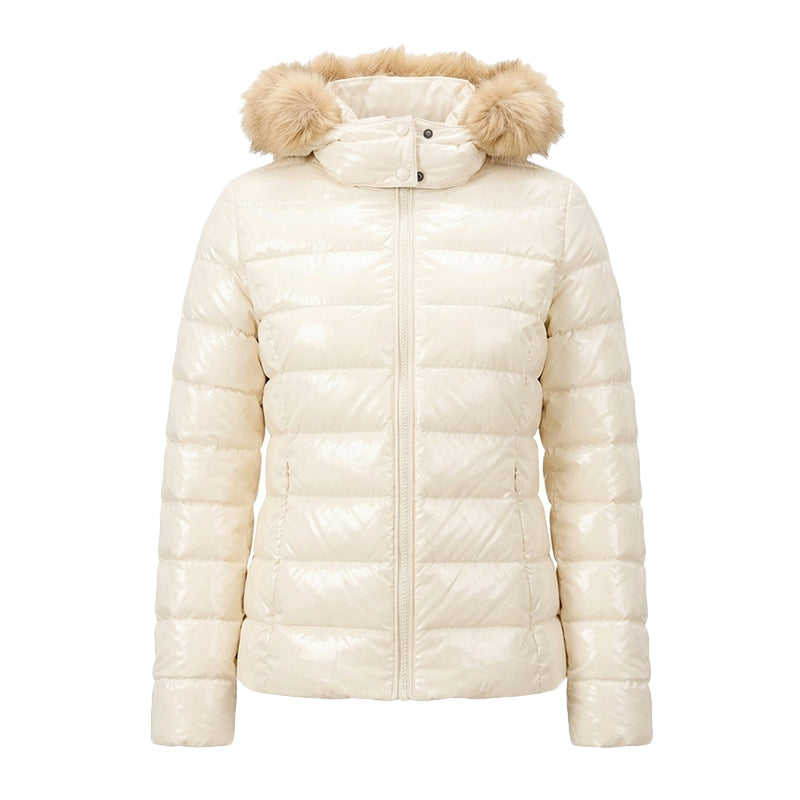 Doudoune à Capuche Jott LUXE LAQUEE