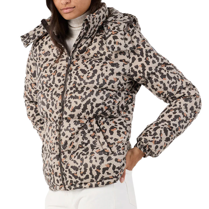 Doudoune à Capuche Jott PRAGUE PRINT