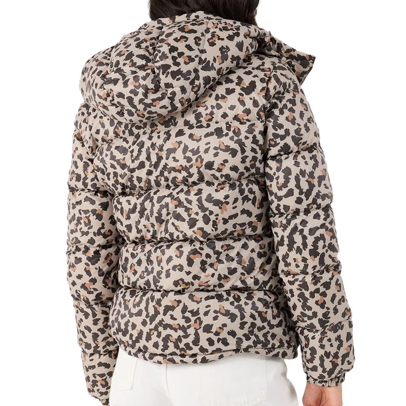 Doudoune à Capuche Jott PRAGUE PRINT