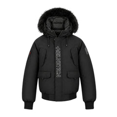 PEGA ONE Blouson capuche Homme Helvetica fourrure amovible + cagoule lunette intégrée