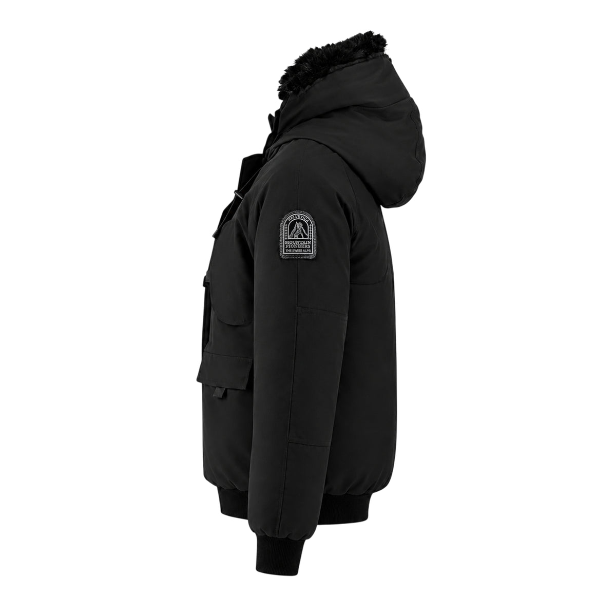 Blouson capuche fourrure amovible + cagoule lunette intégrée Homme Helvetica WILSON