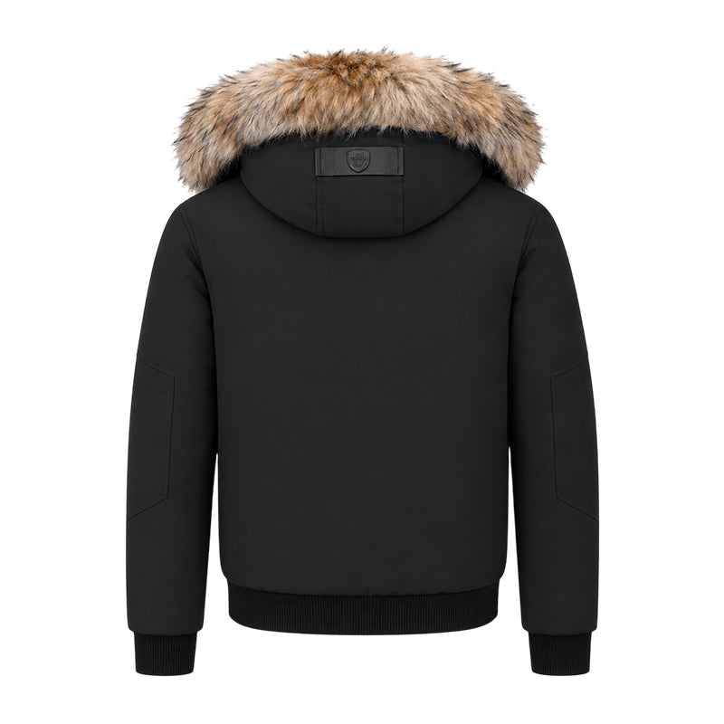 Blouson capuche fourrure amovible + cagoule lunette intégrée Homme Helvetica WILSON