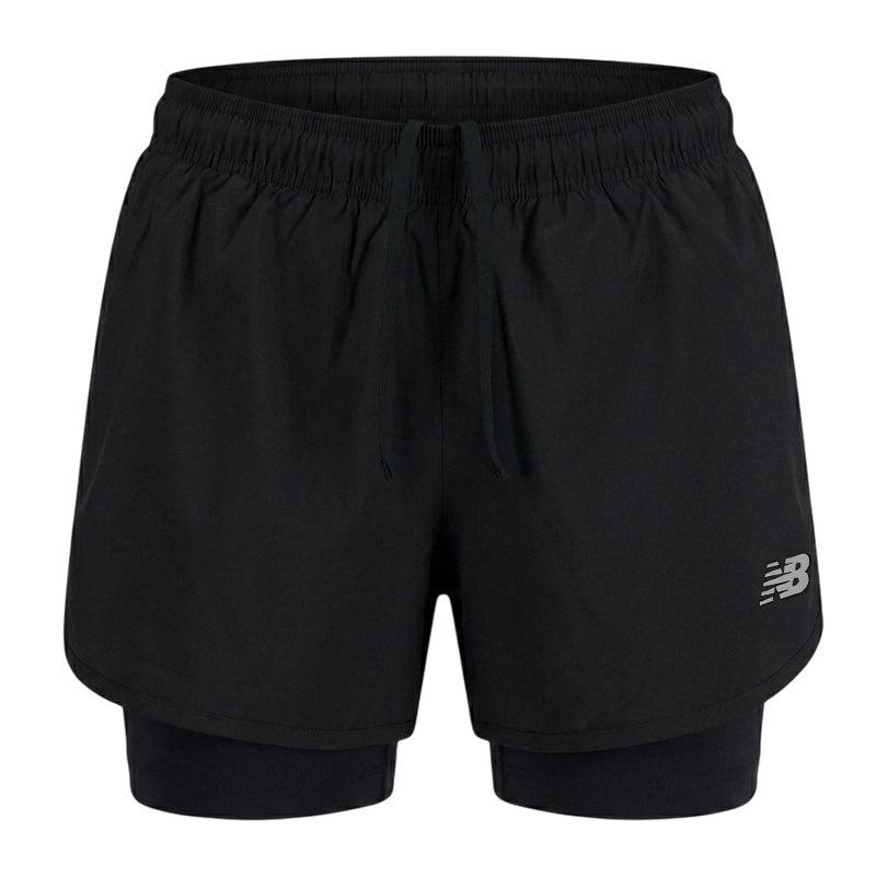 Short Femme New Balance SPORT ESSENTIAL 2-EN-1 3