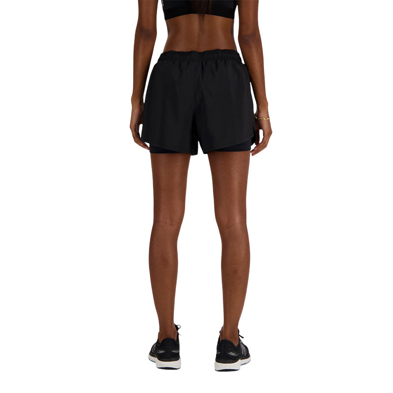 Short Femme New Balance SPORT ESSENTIAL 2-EN-1 3