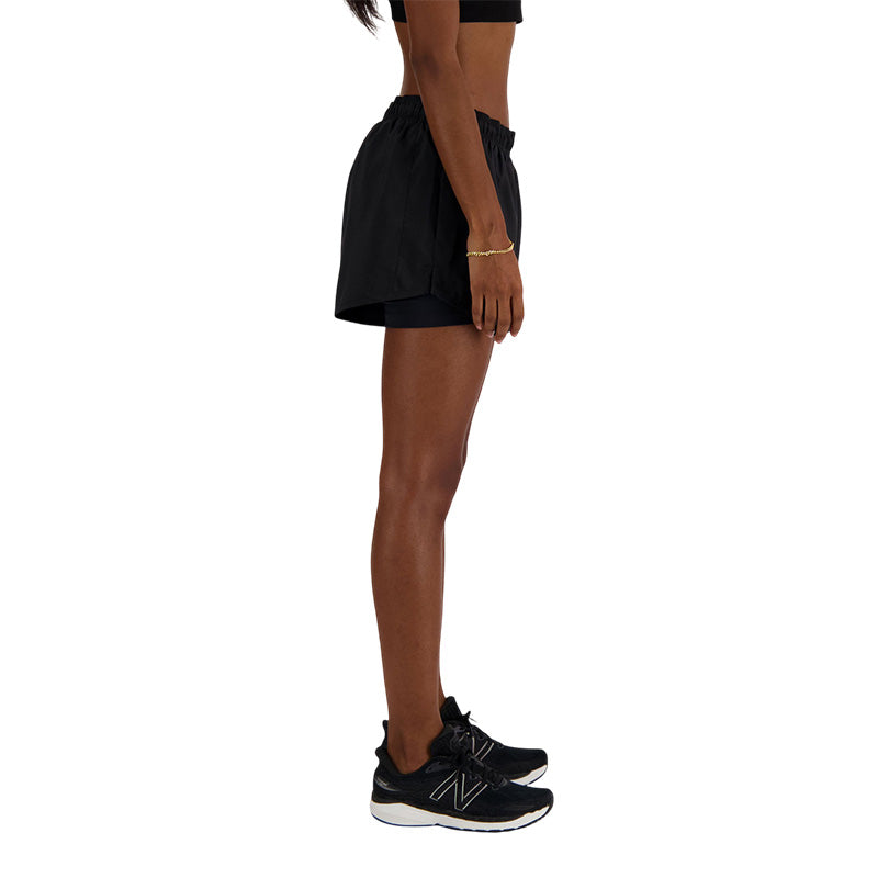 Short Femme New Balance SPORT ESSENTIAL 2-EN-1 3