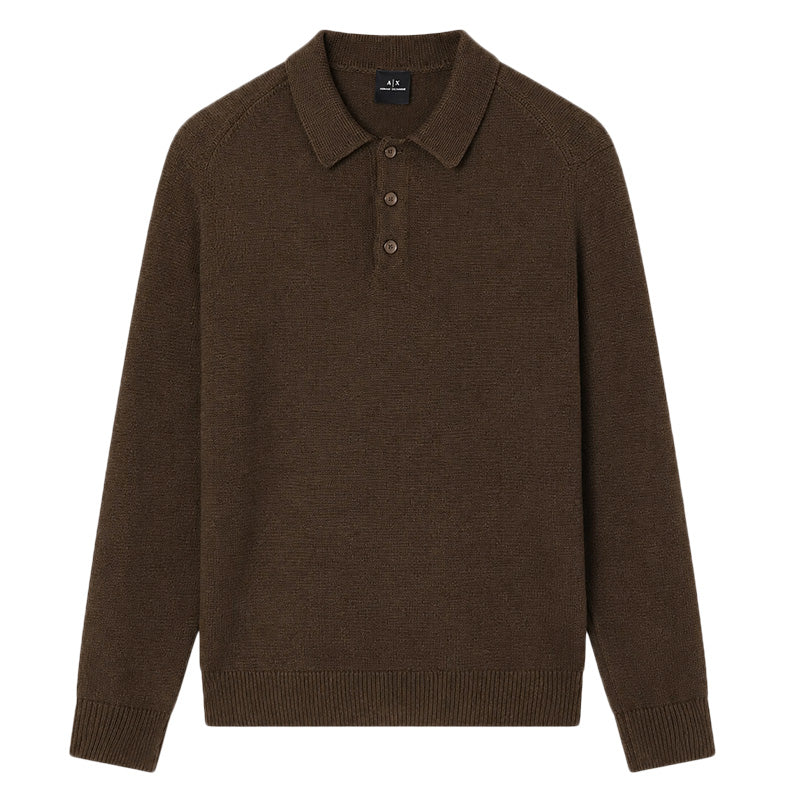 Polo à manches longues Armani Exchange
