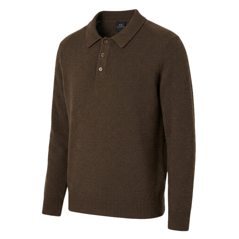 Polo à manches longues Armani Exchange